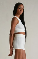 Fear of God Essentials Women's Cloud White Knit Boxer Shorts