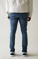 PacSun Eco High Stretch Indigo Stacked Skinny Jeans