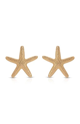 Ettika Statement Starfish Stud Earrings