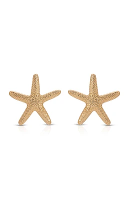 Ettika Statement Starfish Stud Earrings