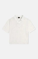 WeSC America Inc Johnny Mesh Collar Pullover Shirt
