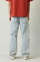 Pacsun Dylan Baggy Jeans Cargo Light Indigo