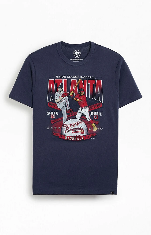 47 Brand Atlanta Braves Team Players T-Shirt