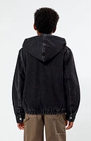 Pacsun Kids Black Hooded Jacket