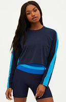 Beach Riot Active Paneled Rapids Long Sleeve T-Shirt