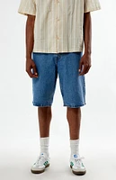 Levi's Medium Indigo 469 Loose Fit Denim Shorts