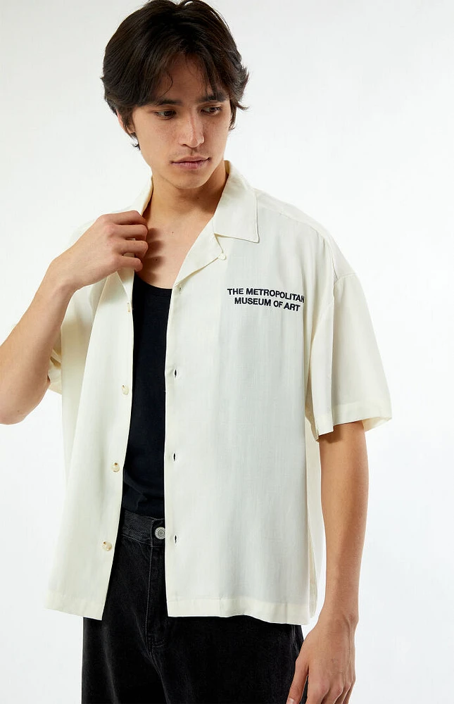 The Met x PacSun Cropped Camp Shirt