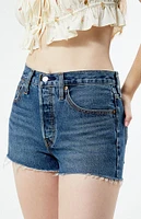 Levi's 501 Original Dark Indigo Denim Shorts