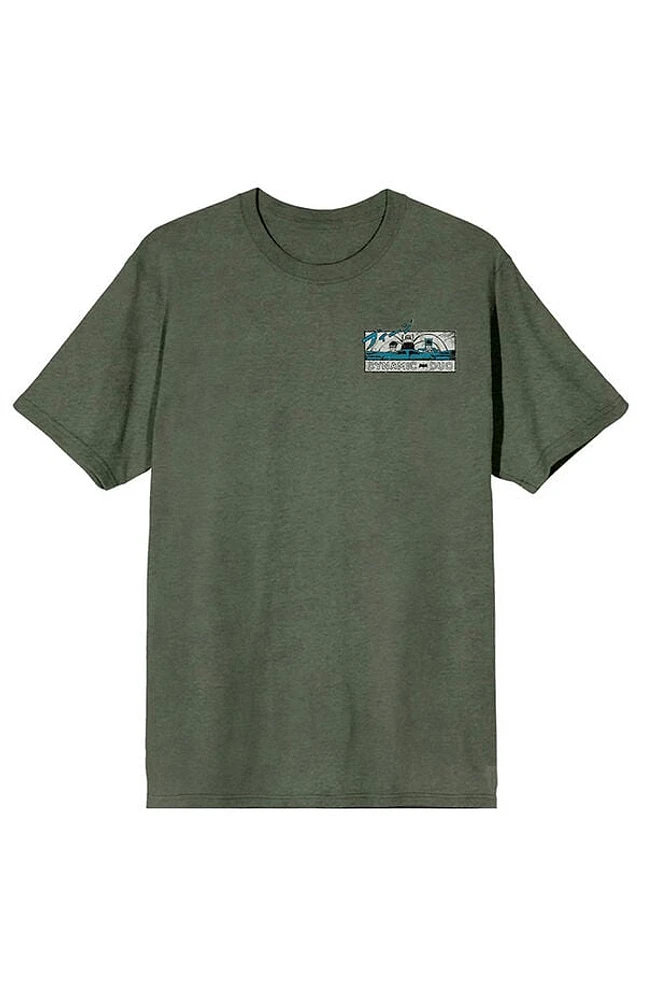 Batmanga Batman & Robin Batmobile T-Shirt