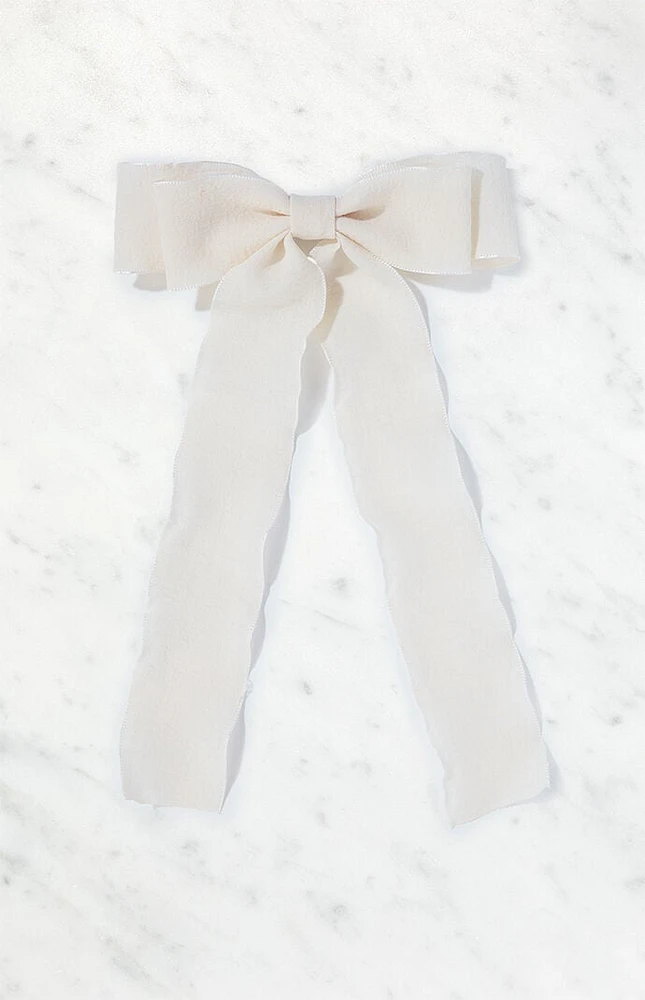 PacSun Ruffle Bow Hair Clip