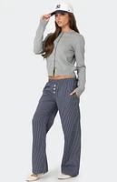 Edikted Ellery Checkered Pants