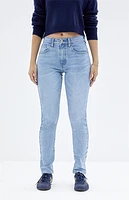 Pacsun Stretch Light Indigo Skinny Jeans