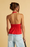 Beverly and Beck Zara Halter Top