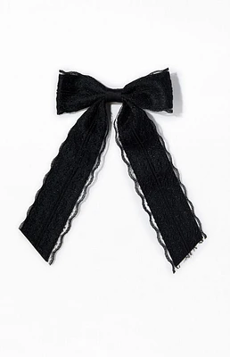 PacSun Lace Bow Hair Clip