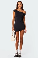 Edikted Sandy Asymmetric Mini Dress