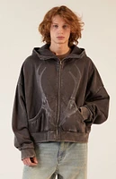 PacSun Scuba Full Zip Hoodie