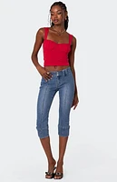 Edikted Danica Cupped Tank Top