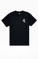 Santa Cruz Kids Black Screaming Hand T-Shirt