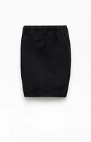 PacSun Baggy Black 4.5" Swim Trunks