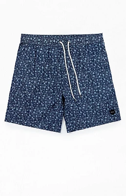 RVCA Escape Elastic Waist Chambray Shorts