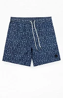 RVCA Escape Elastic Waist Chambray Shorts