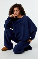 PacSun Tonal Washed Crew Neck Sweatshirt