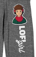 Lofi Girl Lounge Sleep Pants