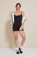 PAC 1980 WHISPER Active Black Speedwalker Short Onesie