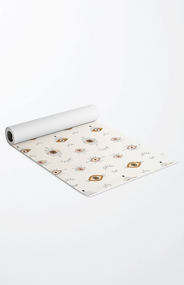 The Optimist Evil Eye Yoga Mat