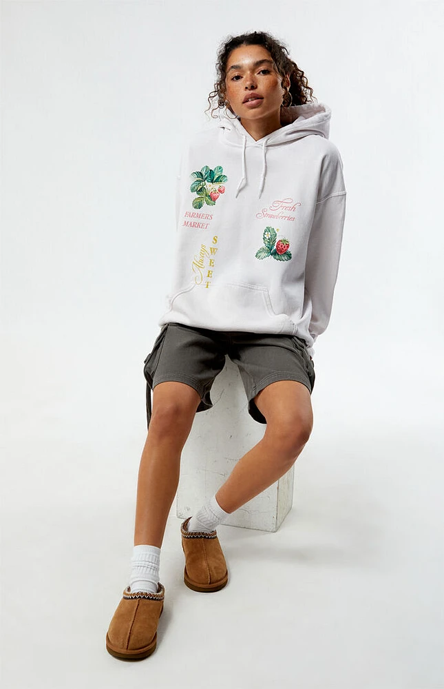 Golden Hour Fresh Strawberry Market Hoodie