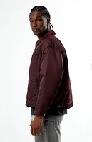 Pacsun Washed Red Nylon Jacket