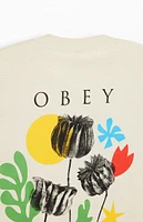 Obey Flowers Papers Scissors Classic T-Shirt