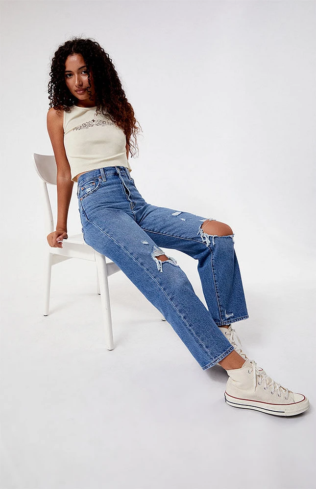 Ribcage Straight Ankle Jeans