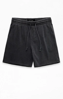 PacSun Charcoal Fleece Volley Shorts