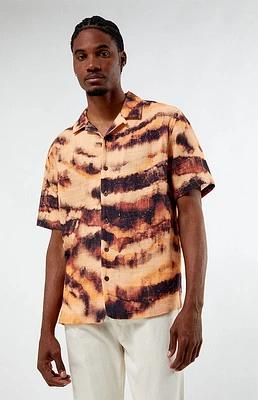 PacSun Rust Camp Shirt