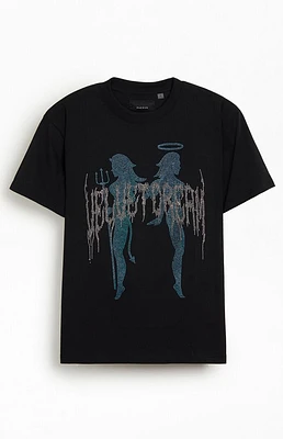 PacSun Velvet Dream Rhinestone Oversized T-Shirt