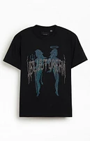 Velvet Dream Rhinestone Oversized T-Shirt