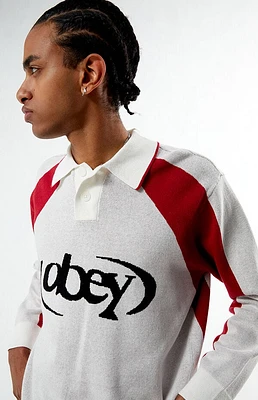 Obey Soccer Polo Sweater