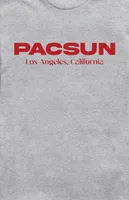 Pacsun Men's Los Angeles College T-Shirt in Black - Size Small