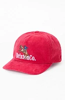 Brixton Inwood Corduroy Snapback Hat