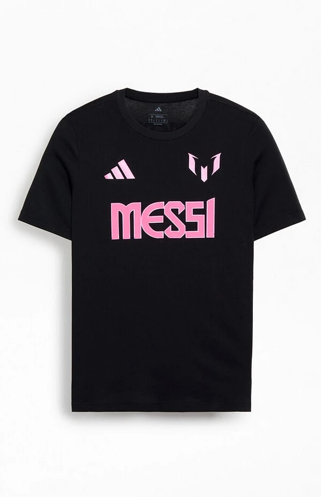 adidas Messi 10 Black T-Shirt