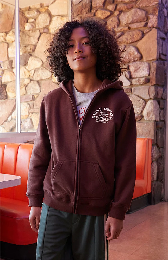 Pacsun Kids Rodeo Full Zip Hoodie