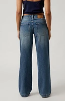 PacSun Casey Low Rise Baggy Jeans Indigo