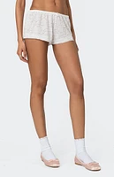 Edikted Love Lace Shorts