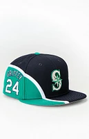 New Era Seattle Mariners Griffey 24 Side Stripe 9FIFTY Snapback