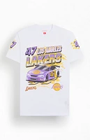 Mitchell & Ness LA Lakers NBA Speedway T-Shirt