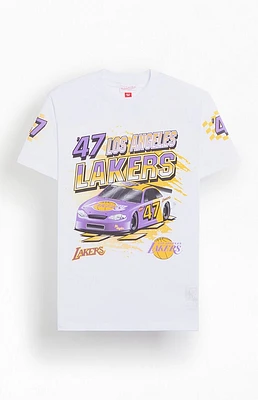 Mitchell & Ness LA Lakers NBA Speedway T-Shirt