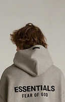 Fear of God Essentials Heather Grey Fleece Hoodie