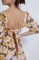 MINKPINK Zoey Tie Back Mini Dress