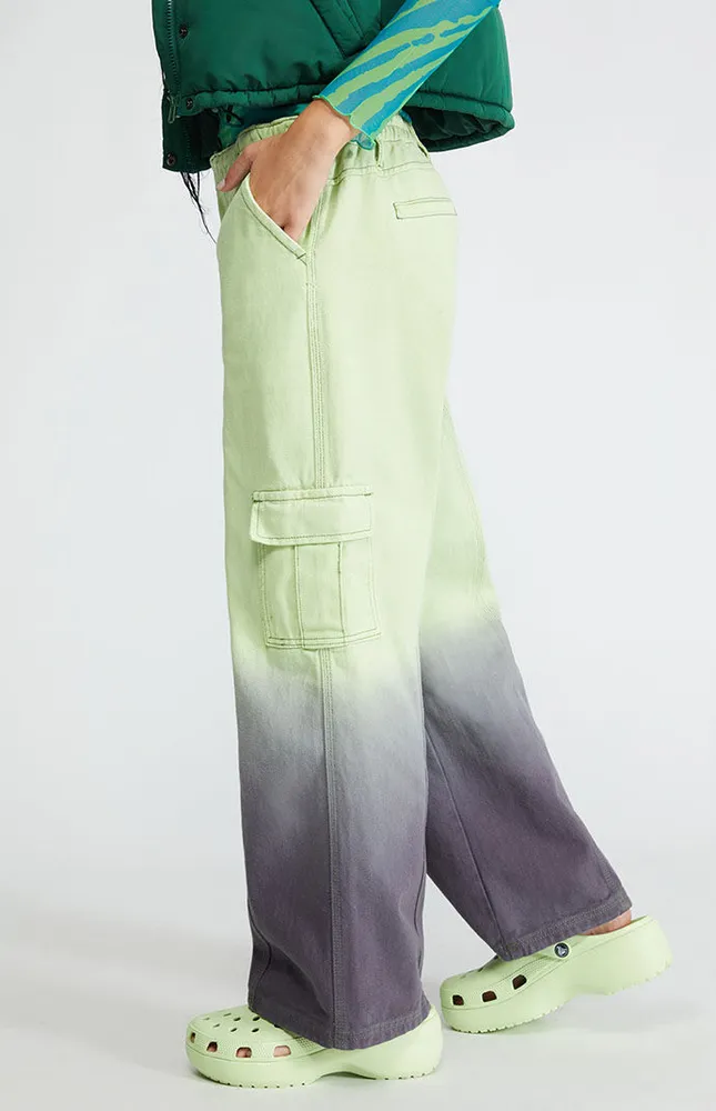 Another Girl Organic Dip Dye Utility Trousers